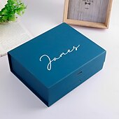 preiswerte Kundenspezifische Drucke und Geschenke-Geburtstag / Party &amp; Abend Anderes Material / Umweltfreundliches Material Geschenk Schachteln Hochzeit / Geburtstag - 1 pcs