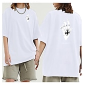 cheap Cartoon &amp; Movie Character Graphic-One Piece Trafalgar Law T-shirt Anime Cartoon Anime Harajuku Graphic Kawaii For Couple&#039;s Men&#039;s Women&#039;s Adults&#039; Back To School Hot Stamping