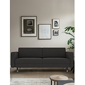 abordables Housse de canapé-Housse de canapé 100% coton housses matelassées unies en coton