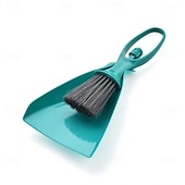 abordables Les fournitures de nettoyage-mini balai &amp;Ensemble pelle à poussière – brosse de nettoyage de bureau pour clavier, tiroirs, coins &amp;petits espaces, outil de nettoyage ménager