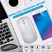 abordables Souris-souris optique sans fil souris récepteur usb 2,4 ghz mini souris portable rechargeable niveaux de dpi réglables souris bluetooth souris