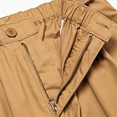 economico Classico-Per uomo Pantaloncini modello cargo Pantaloncini Pantaloni modello Capri Maglia da escursione Vita elastica Multi tasca Liscio Comfort Indossabile Informale Giornaliero Per uscire Sportivo Moda Verde