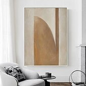 preiswerte Stillleben-Gemälde-abstrakte Gemälde handgemachte strukturierte Acrylmalerei moderne Wandkunst Ölgemälde handgemaltes Kunstwerk Folie braun Ölgemälde für Wohnzimmer Büro Wanddekoration blaue Malerei