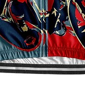 levne Pánské dresy-Pánské Cyklodres Krátký rukáv Kolo Tričko Dres se 3 zadními kapsami Horská cyklistika Prodyšné Rychleschnoucí Anatomický design Odvod Námořnická modř Modrá Grafika Sportovní Oblečení
