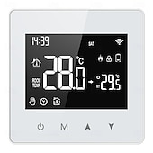 baratos eletrodomésticos-tuya wifi zigbee controlador de temperatura constante inteligente display led controlador de temperatura ajustável tamanho compacto controlador de temperatura de caldeira de água a gás compatível