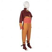 economico Costumi anime-Avatar: L&#039;ultimo dominatore dell&#039;aria Arthur Aang Anime Costume Cosplay Abiti Abiti Cosplay Accessori Halloween Carnevale Costume Per Per uomo Ragazzi Bambini Adulti