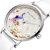 economico Orologi al quarzo-MINI FOCUS Da donna Orologio al quarzo Creativo Impermeabile Impermeabile Decorativo Pelle Guarda