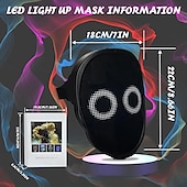 abordables Masque-Esprit Crâne Masque de carnaval Masque LED Adulte Unisexe Déguisement effrayant Utilisation Soirée Halloween Carnaval mardi Gras Costume de carnaval facile