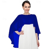 abordables enveloppes d&#039;invité de mariage-châles et enveloppes transparents pour robes de soirée capes en mousseline de soie pour femmes couverture de mariage douce