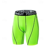 billiga Löparbyxor för män-Herr Joggingshorts Gymshorts Elastiskt midjeband Shorts Utomhus Sport &amp; Utomhus Sport Andningsfunktion Snabb tork Mjuk Maraton Löpning Träna Skräddarsydd passform Sportkläder Sportkläder Färgblock
