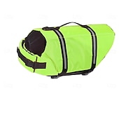 cheap Dog Apparel &amp; Accessories-Dog Harness Vest Life Vest Dog Life Jacket Sports &amp; Outdoors Portable Reflective Adjustable Waterproof Breathable Washable Party Outdoor Sports Traveling Pool Dog Clothing for Cat Dog Husky Labrador