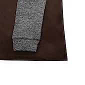 preiswerte Lässiges Henley-T-Shirt-Herren T-Shirt mit Knöpfen T Shirt Henley Hemd T-Shirt Langarm Henley Frühling &amp; Herbst Farbblock Mode Designer Basic Patchwork Urlaub Straße Ausgehen Königliches Blau Blau Armeegrün Top T-Shirt für