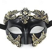 cheap Mask-Greek Goddess Roman Carnival Mask Mask Venetian Mask Adults&#039; Women&#039;s Metal Finish Sexy Costume Party Masquerade Halloween Carnival Mardi Gras Easy Carnival Costume