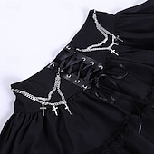 abordables Bas-Gothique Steampunk Jupe Bal Masqué Fille gothique Femmes Mascarade Soirée Adulte Jupe