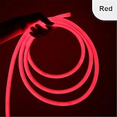 billiga Halloween Inomhus-Vattentålig 360 Rund Neon Led Ljusremsa Rör Flexibla Rep Ljus Pool Ljusremsa Semester Hem Dekor för Inomhus Utomhus DIY Dekor 100~240V för Halloween