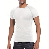 economico T-shirt e Canottiere da Corsa-Per uomo Maglia a compressione Maglia atletica Maglietta da Palestra Maglietta Fitness Manica Corta Maglietta Casuale Athleisure Grafico Asciugatura Rapida Alta elasticità Compressione Traspirante