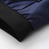 preiswerte Herrenjacken &amp; Herrenmäntel-Herren Bomberjacke übergangsjacke Ausgehen Tasche Ganzjahres Einfach Lässig Stehkragen Regulär Schwarz Blau Armeegrün Grau Jacken