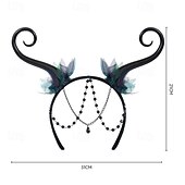 tanie Akcesoria-Elf Kostium Opaska na głowę Dla dorosłych Damskie Straszny Kostium Halloween Karnawał Łatwy kostium karnawałowy