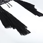 economico Vestiti-Retrò Vintage Gothic Lolita Mascherata Scialli Ragazza gotica Pizzo Costume Per donna Fantasia Stile Steampunk Mascherata Festa / Sera Adulti Scialle