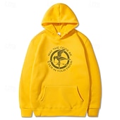 cheap Cartoon &amp; Movie Character Graphic-The Hunger Games Hoodie Mockingjay Logo Movie Theme Costumes Casual Daily Unisex Adults Kids