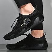 billiga Snygga snörskor-stilfulla avslappnade brittiska sneakers för män, ventilerande mesh med bläckfisksula, fashion forward