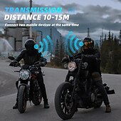 お買い得  バイク用ヘルメットのヘッドセット-オートバイヘルメット Bluetooth ヘッドセット ワイヤレス ライディング ミュージック ヘッドセット 防水 ノイズ低減