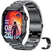 abordables Relojes inteligentes-iMosi ET281 Reloj inteligente 2.04 pulgada Smartwatch Reloj elegante Bluetooth ECG + PPG Monitoreo de temperatura Podómetro Compatible con Android iOS Mujer Hombre Larga espera Llamadas con Manos