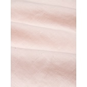 halpa Miesten Elite-paidat-Miesten Paita Pellava paita Button Up paita Tavallinen ulko- Loma Valkoinen Punastuvan vaaleanpunainen Pitkähihainen Pystykaulus 봄 &amp; Syksy Vaatetus Rypytetty