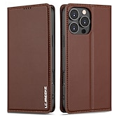levne Pouzdra pro iPhone-telefon Carcasă Pro iPhone 16 Pro Max Plus iPhone 15 Pro Max Plus iPhone 14 13 12 11 Pro Max Plus Mini SE Zadní kryt Pouzdro na peněženku se stojánkem Slot pro kartu Nárazuvzdorné Retro TPU PU kůže