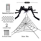abordables Lumières d&#039;Halloween-5m Guirlandes Lumineuses 125 LED Violet Lumières de vacances Guirlandes lumineuses en filet à LED Halloween Créatif USB Alimenté par Port USB