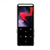 preiswerte MP3-Player-Verlustfreier MP3-Player mit Bluetooth 5.0, tragbarer HiFi-Audio-Walkman, FM-Radio, E-Book, Diktiergerät, MP3-Musikplayer