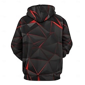 economico Felpe e Sweatshirt di Halloween-Per uomo Grafico Orrore gotico Felpa con Cappuccio Felpe con cappuccio Felpa Moda Quotidiano Manica Lunga Con Cappuccio Vacanza Abbigliamento casual alla moda Nero Stampa 3D Stampa Pile Inverno