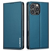levne Pouzdra pro iPhone-telefon Carcasă Pro iPhone 16 Pro Max Plus iPhone 15 Pro Max Plus iPhone 14 13 12 11 Pro Max Plus Mini SE Zadní kryt Pouzdro na peněženku se stojánkem Slot pro kartu Nárazuvzdorné Retro TPU PU kůže