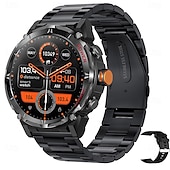 baratos Smartwatch-iMosi Y8 Relógio inteligente 1.43 polegada Relógio inteligente Bluetooth Podômetro Aviso de Chamada Monitor de Atividade Compatível com Android iOS Masculino satélite Suspensão Longa Chamadas com Mão