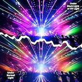 cheap Blacklight Tapestries-Blacklight Tapestry UV Reactive Glow in the Dark Glow Party Neon Party Ideas Hanging Tapestry Wall Art Mural for Living Room Bedroom