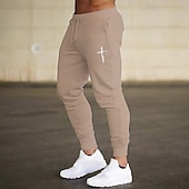 cheap Running Pants &amp; Tights-Men&#039;s Joggers Sweatpants Athletic Pants GYM Pants Pocket Drawstring Elastic Waistband Pants / Trousers Outdoor Sports &amp; Outdoor Athletic Fall Breathable Soft Marathon Running Workout Tailored Fit