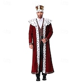 preiswerte Herren Kostüme-ca. 1,90 m breites Doppelbett Cosplay Faschingskostüme Maskerade Erwachsene Herren Cosplay Halloween Karneval Einfaches Karnevalskostüm