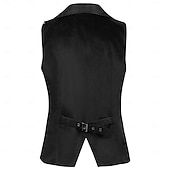 preiswerte Oberbekleidung-Retro Vintage Mittelalterlich Renaissance Weste Prinz Ritter Herren königlich Steampunk Halloween Karneval Maskerade Party / Abend Erwachsene Weste