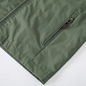 baratos jaquetas e casacos gráficos masculinos-Homens Estampas Abstratas Montanha Blusão Capa de chuva Casaco Shell Prova-de-Água Leve Casual Esportes Acampar e Caminhar Bordado Bolsos laterais Zip Frente Outono Inverno Com Capuz Manga Longa