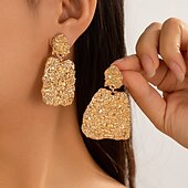 abordables Pendientes-Mujer Pendientes cortos Geométrico Precioso Importante Elegante Aretes Joyas # 1 / # 2 / # 3 Para Boda Fiesta Diario Fiesta de baile 1 Par