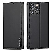 levne Pouzdra pro iPhone-telefon Carcasă Pro iPhone 16 Pro Max Plus iPhone 15 Pro Max Plus iPhone 14 13 12 11 Pro Max Plus Mini SE Zadní kryt Pouzdro na peněženku se stojánkem Slot pro kartu Nárazuvzdorné Retro TPU PU kůže