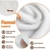 economico Regali personalizzati-Coperta Personalizzata Regali I Migliori Regali Mai Una Coperta Lussuosa che Crea Momenti Preziosi