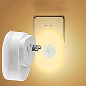 abordables Lumières intelligentes-Lampe LED intelligente Tuya WiFi PIR capteur de mouvement avec contrôle APP lampe murale blanc chaud prise US prise UK prise EU pour usage intérieur chambre salon