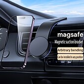 cheap Car Holder-Magnetic Car Phone Mount Easy Stick On Rotatable Dashboard &amp; Center Console Holder