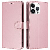 お買い得  iPhone用ケース-電話 ケース 用途 iPhone 16 Pro Max プラス iPhone 15 プロマックスプラス iPhone 14 13 12 11 Pro Max Plus Mini SE バックカバー スタンド付き 磁石バックル リストストラップ付き レトロ風 TPU PUレザー
