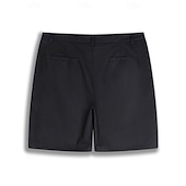abordables Classique-Homme Shorts Shorts en Lin Robe Short Shorts d&#039;été Fermeture éclair Avec Poches Boutons Uni Confort Doux Extérieur Quotidien Sortir Mode Occasionnel Noir Blanche