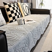 baratos Cobertura de Sofa-capa de sofá de chenille para todas as estações - tecido macio e durável para conforto durante todo o ano - design elegante que valoriza qualquer ambiente - protege seu sofá de respingos, manchas e