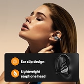 abordables Écouteurs Bluetooth sans fil-Écouteurs véritablement sans fil K20 TWS avec clip d&#039;oreille Bluetooth 5.3 stéréo de sport à chargement rapide pour Apple Samsung Huawei Xiaomi MI Yoga Fitness Gym Workout téléphone mobile
