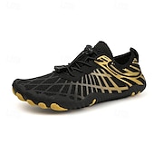 abordables Baskets-chaussures pieds nus légères pour hommes – baskets en mesh respirant avec laçage et semelle flexible pour la marche, la course et le confort au quotidien