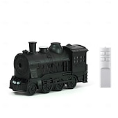 abordables Humidificateurs et déshumidificateurs-humidificateur en forme de train avec veilleuse et diffuseur télécommandé à brume fraîche